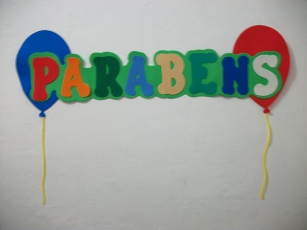 Faixa de Parabéns