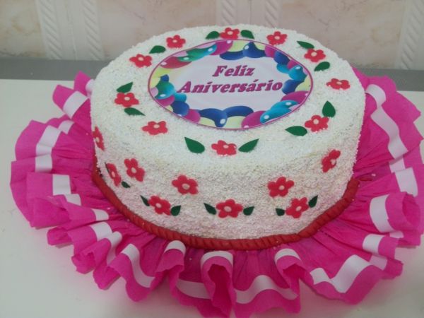Bolo Feliz Aniversário