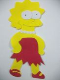 Painel Lisa Simpson