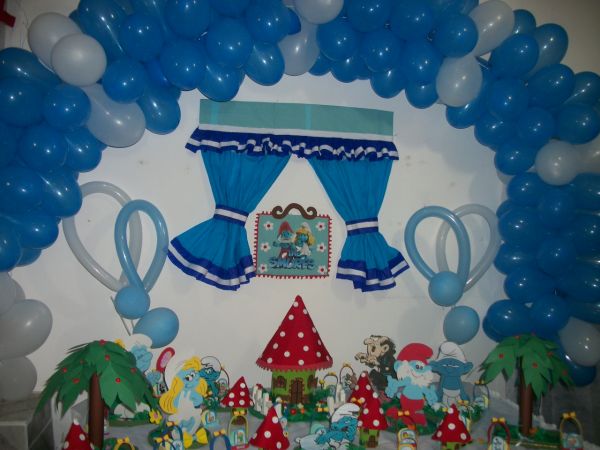 Kit Festa Smurfs