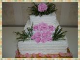 Bolo de Rosas
