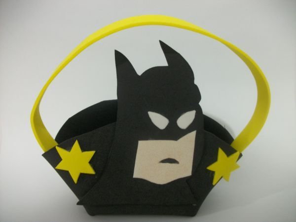 Lembrancinhas Cestinhas Porta Doces Batman