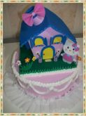 Bolo de Aniversário Hello Kitty
