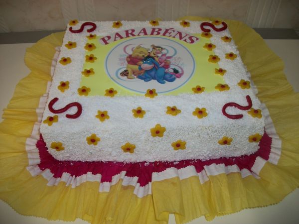 Bolo Ursinho Pooh