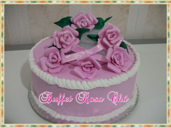 Bolo de Rosas