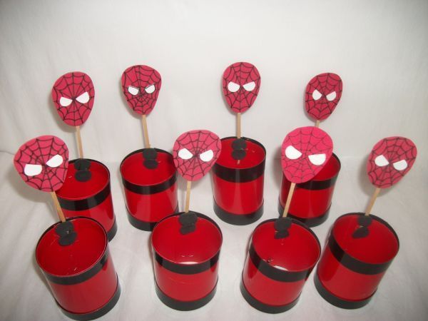 Copo Porta Doces Homem Aranha