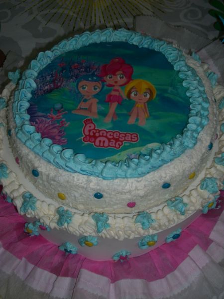 Bolo Princesinhas do mar