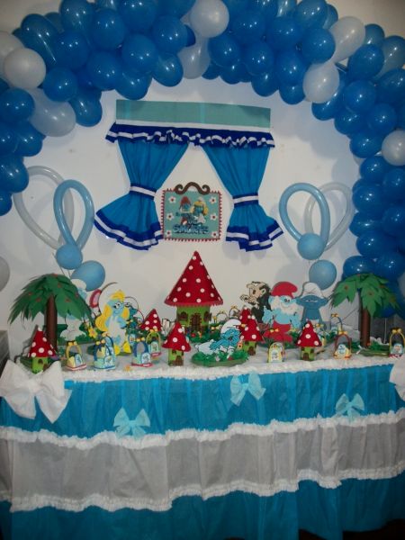 Kit Festa Smurfs