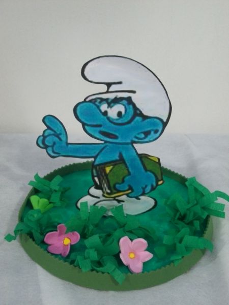 Personagens dos smurfs - Intelectuoso