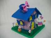 Enfeite - Casinha Hello Kitty - Clique na imagem