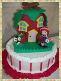 Bolo de aniversário Moranguinho