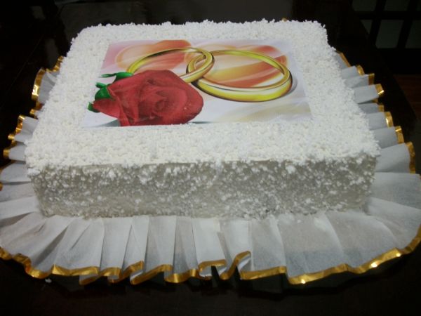 Bolo de Noivado Alianças