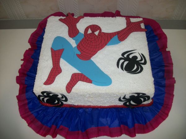 Bolo Homem Aranha