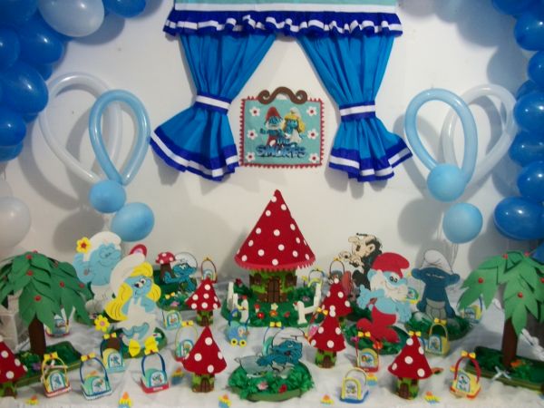 Kit Festa Smurfs