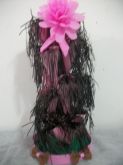Baleiro Marrom e Rosa