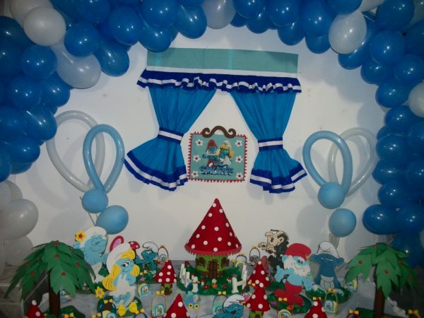 Kit Festa Smurfs