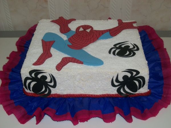 Bolo Homem Aranha