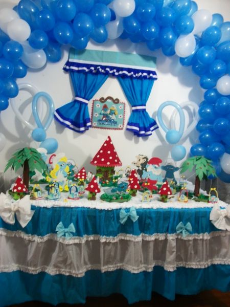 Kit Festa Smurfs