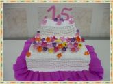 Bolo de 15 anos