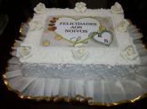 Bolos de Casamento Quadrado