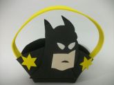 Lembrancinhas Cestinhas Porta Doces Batman