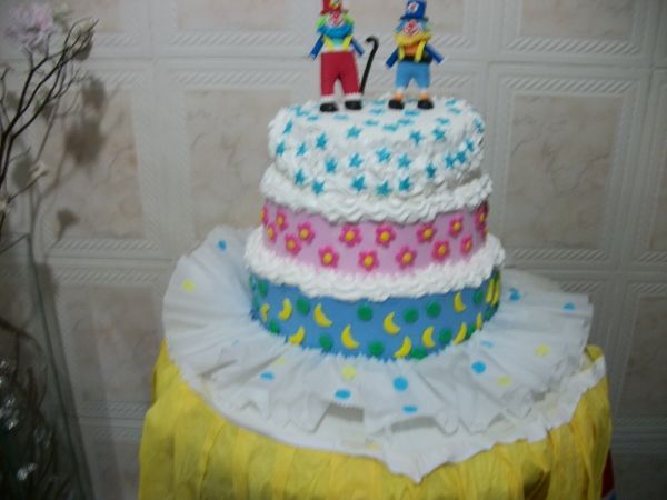 Bolo Palhacinhos