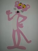 Painel Pantera Cor de Rosa