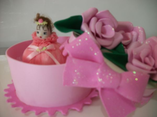 Bonequinha Sache cereja
