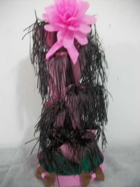 Baleiro Marrom e Rosa