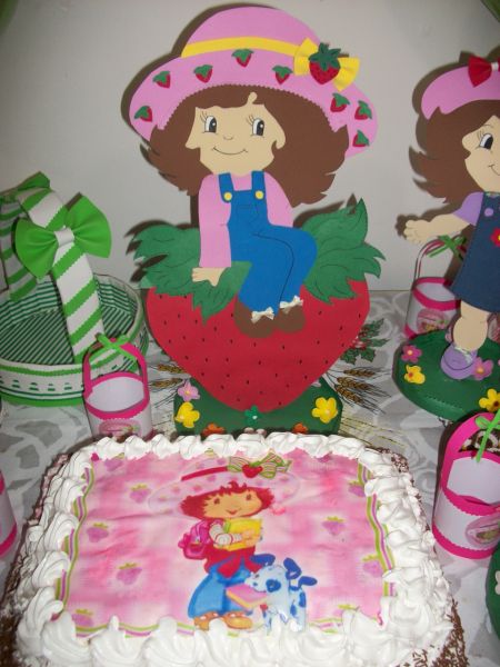 Bolo de aniversário Moranguinho