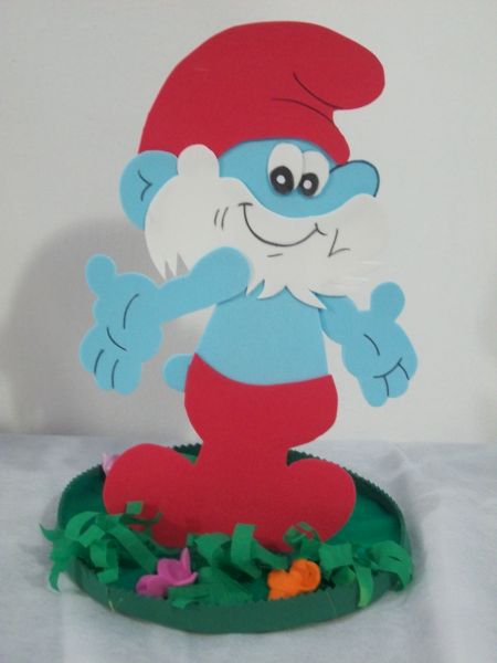 Personagens dos smurfs - Papai Smurf