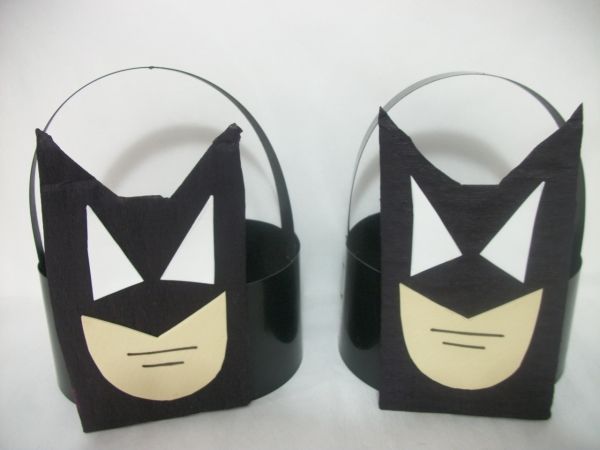Enfeites - Cestas Batman - Clique na imagem